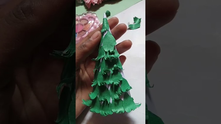 Diy Christmas tree ????. craft ideas. satisfied craft ideas. Christmas day  craft