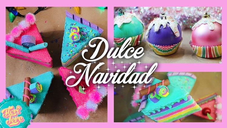 DIY: Decoración NAVIDEÑA con DULCES. PARTE 4. 2 IDEAS. sweet details for de the christmas tree