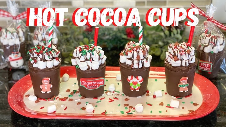 DIY Hot Cocoa Cups! Easy and Cheap!