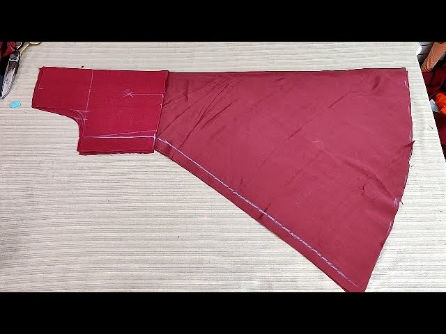 DIY Umbrella Kurti Cutting and Stitching in Hindi  Part 2 || Umbrella Kurti Making at Home