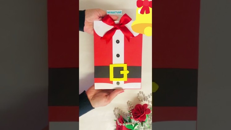 Easy DIY Christmas greeting card ???????? |#shorts |#youtubeshorts #viralvideo |#christmas crafts