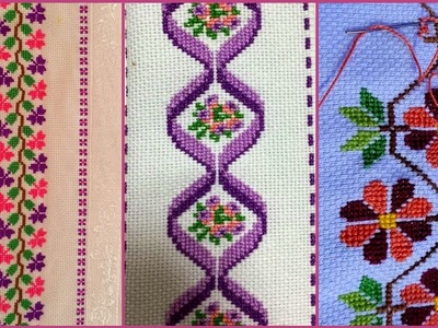 Fabulous Cross Stitch hand embroidery design for every type of cloth