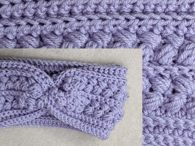 How to Crochet an easy Headband.Ear warmer
