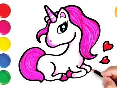 How to draw a Unicorn Step by Step