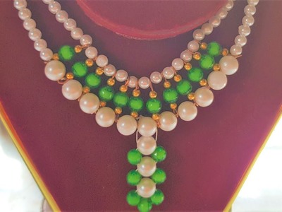 How to make pearl necklace