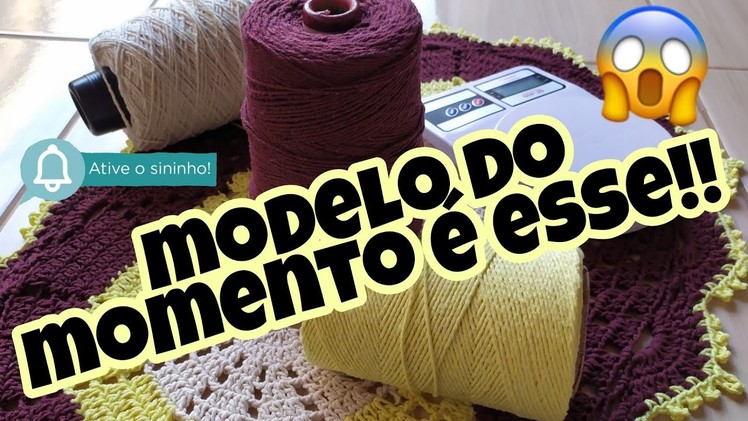 ???????? MEU MODELO MAIS VENDIDO DO MOMENTO!!! ????#crochet