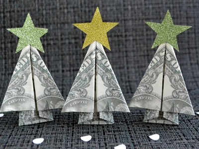 My MONEY CHRISTMAS TREE 2022 | Nice Dollar Origami Gift | Tutorial DIY by NProkuda