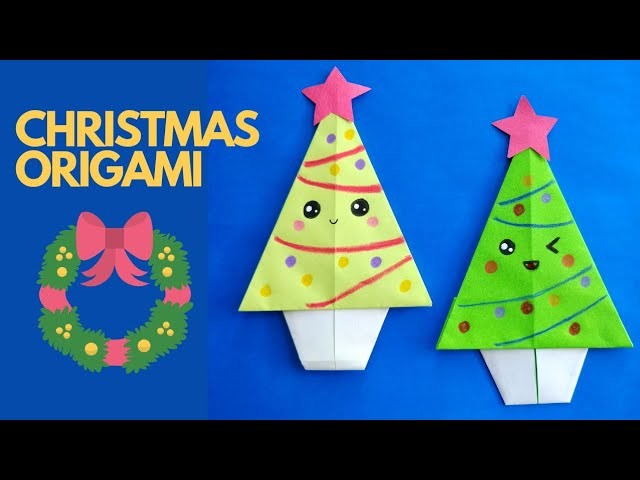 Origami christmas tree | christmas decoration | DIY Christmas tree