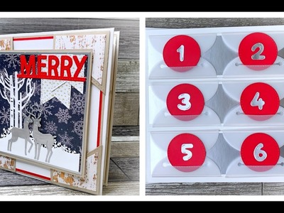 Advent Calendar Mini Album TUTORIAL - La-La Land Crafts