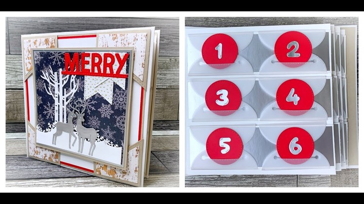 Advent Calendar Mini Album TUTORIAL - La-La Land Crafts