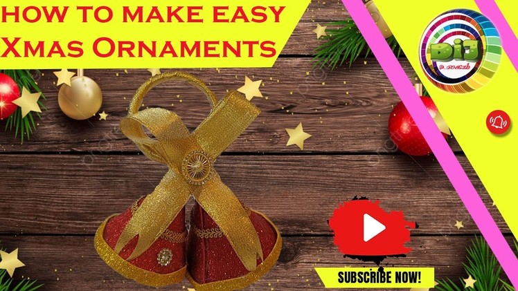 CHRISTMAS ORNAMENTS FROM FOAM ???? ????Amazing DIY crafts for Christmas! Part-2
