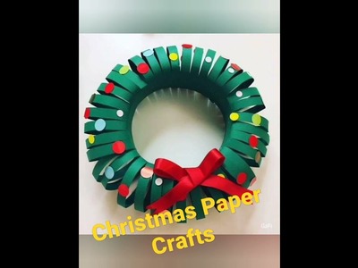 Christmas Paper Crafts #papercraft #christmas #shorts