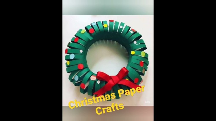 Christmas Paper Crafts #papercraft #christmas #shorts