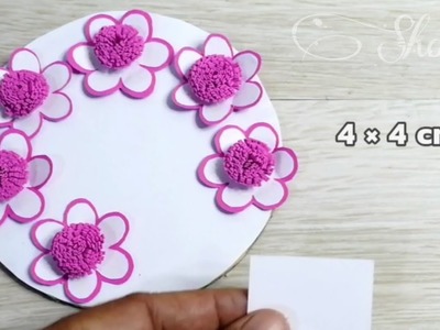 #diy #craft​ #flowers​ Beautiful​ Paper​ Flower​.How​ to​ make​ paper​ flowers​ craf​ ideas​ ????191????