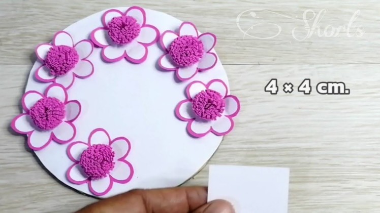 #diy #craft​ #flowers​ Beautiful​ Paper​ Flower​.How​ to​ make​ paper​ flowers​ craf​ ideas​ ????191????