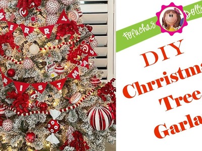 Easy DIY Christmas Garland - Felt & No Sew!