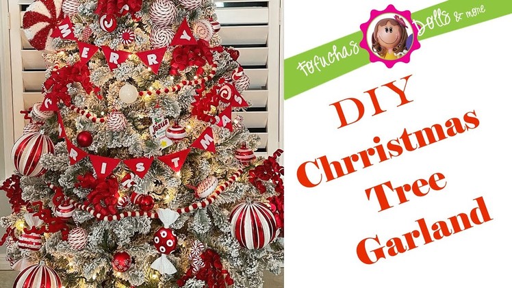 Easy DIY Christmas Garland - Felt & No Sew!