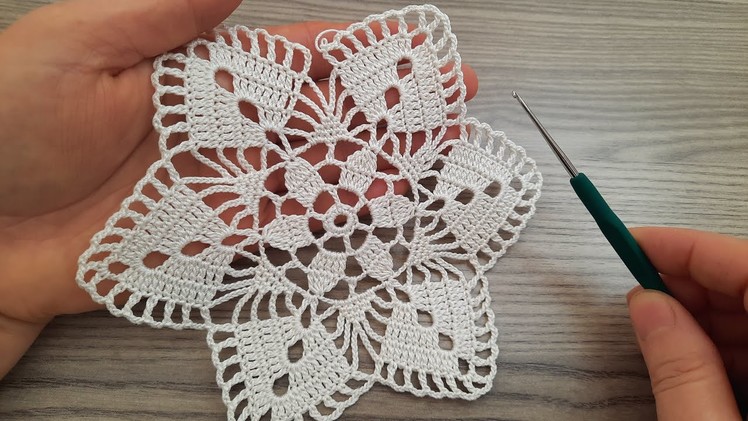 FANTASTIC Beautiful Flowers Crochet Pattern knitting free Online Tutorial for beginners Tığ işi örgü