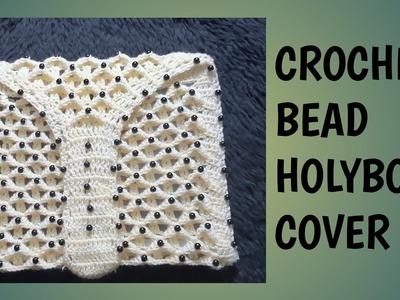 How to crochet bead holybook cover | Learning and Glamour