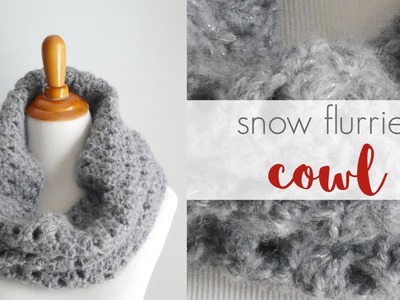 How To Crochet The Snow Flurries Cowl