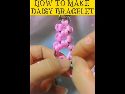How to make daisy bracelet???? #short #DIY