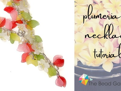 Plumeria Lei Necklace (2 Styles) at The Bead Gallery, Honolulu