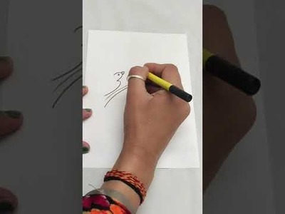 #shorts #parrotdrawing #trending Parrot drawing in very easy way.DIY paper drawing