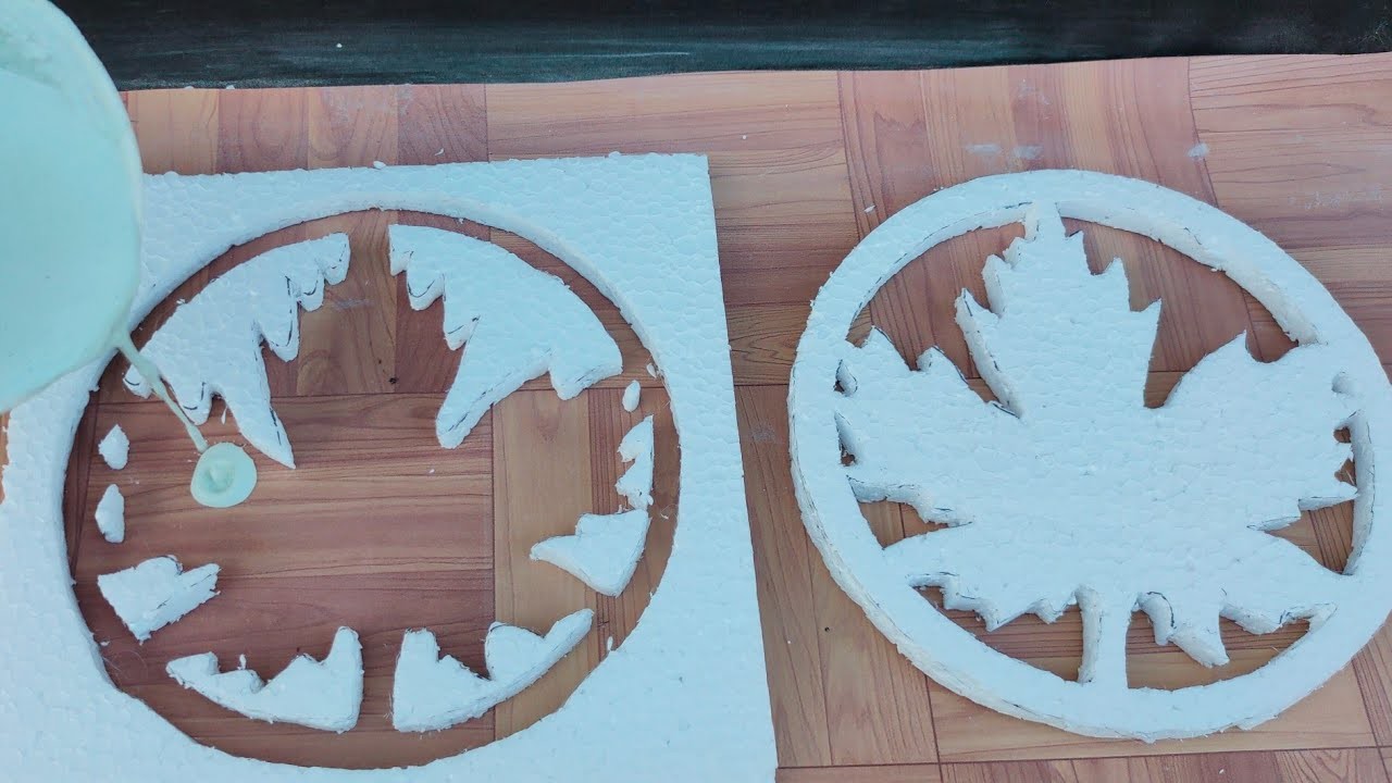 white-cement-craft-ideas-leaf-cement-craft-ideas-cement-wall