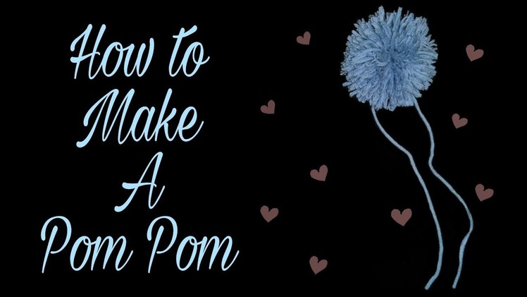 ZINNIE NAING HTUN: Quick and Easy Way to Make Pom Pom