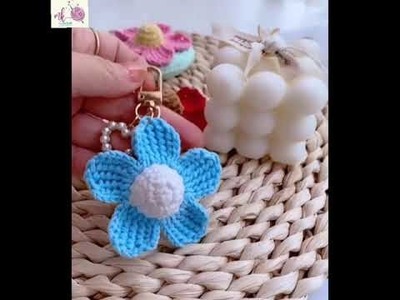 Beautiful handmade crochet #flowers???????? design #videos