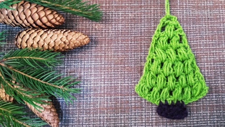 Christmas Tree Crochet - Crocheting - Как Связать крючком Ёлку