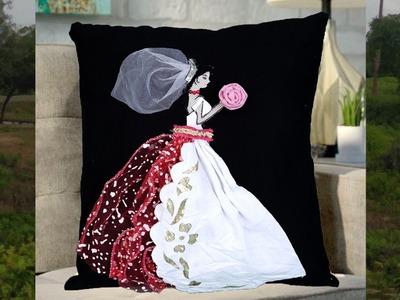 Creative Home???? Cushion!!! Diy Pillow Making || Handmade things ???????????? #reuseideas #closer #shorts