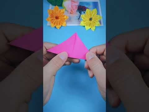 Diy Art and Craft ???? paper flowers making ???? #shortsvideo
