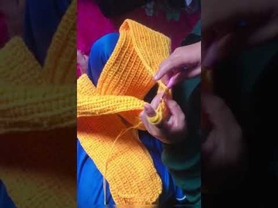 Easy scarf knitting ♥️