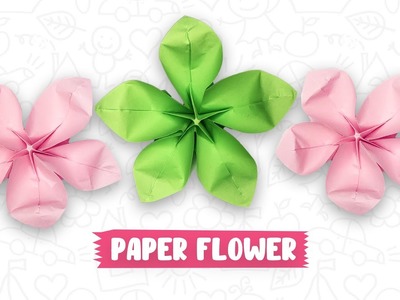 How to make a paper Flower | Easy paper Flower | Origami Flower | Paper flowers