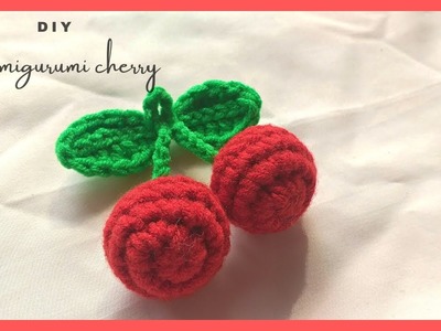 How to make amigurumi cherry