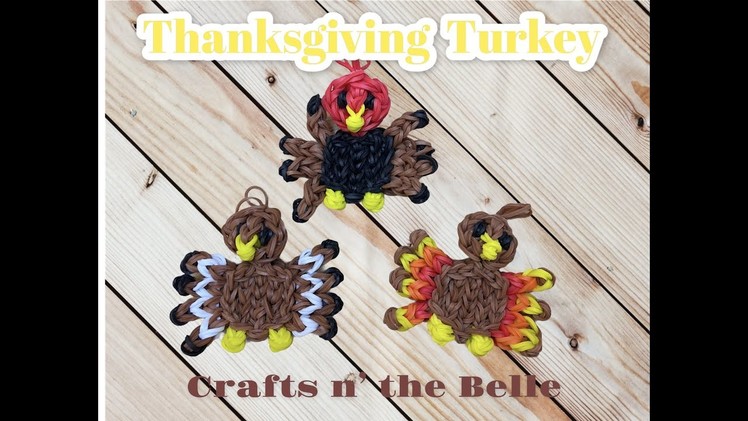 Rainbow Loom Thanksgiving Turkey