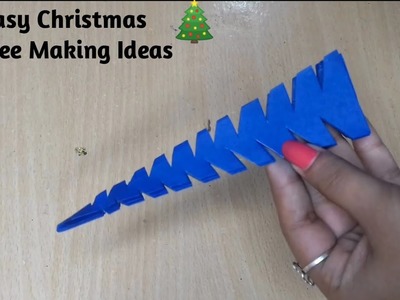 3 Quick And Easy Christmas Tree Making Ideas | DIY Christmas Crafts | Christmas Decoration Ideas