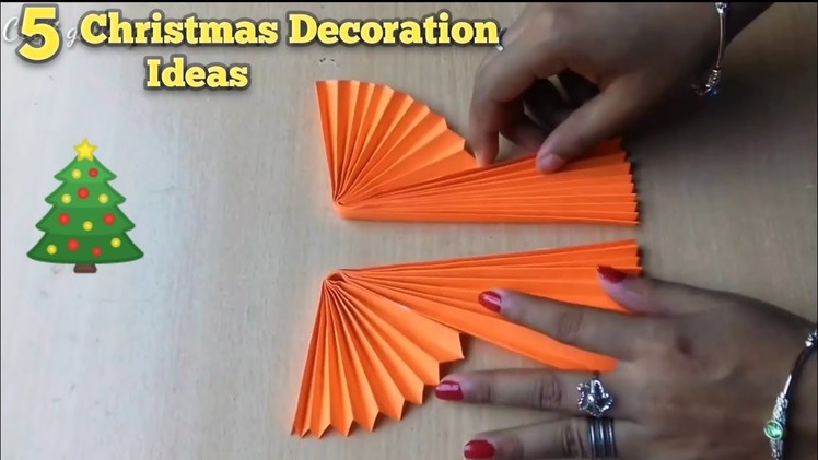5 Easy Christmas Decoration Ideas | Home Decoration Ideas For Christmas | Easy Christmas Craft