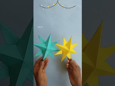 Easy paper star making