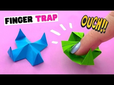 KAĞITTAN NELER YAPILIR?. PARMAK KAPANI. FINGER TRAP. Origami Pop it