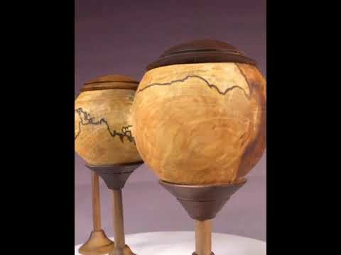 The Technique for Making Three-Clocked Wooden Cups #Shorts