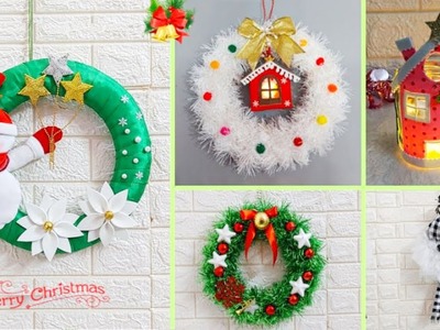 5 Economical Christmas Decoration idea step by step | DIY Low budget Christmas craft idea????227