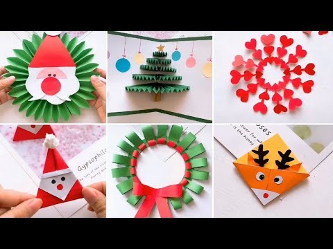 8 Easy Christmas Paper Crafts for Kids