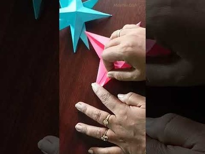 Christmas decoration | Star making | Paper craft | Melphin Craft ????????????????
