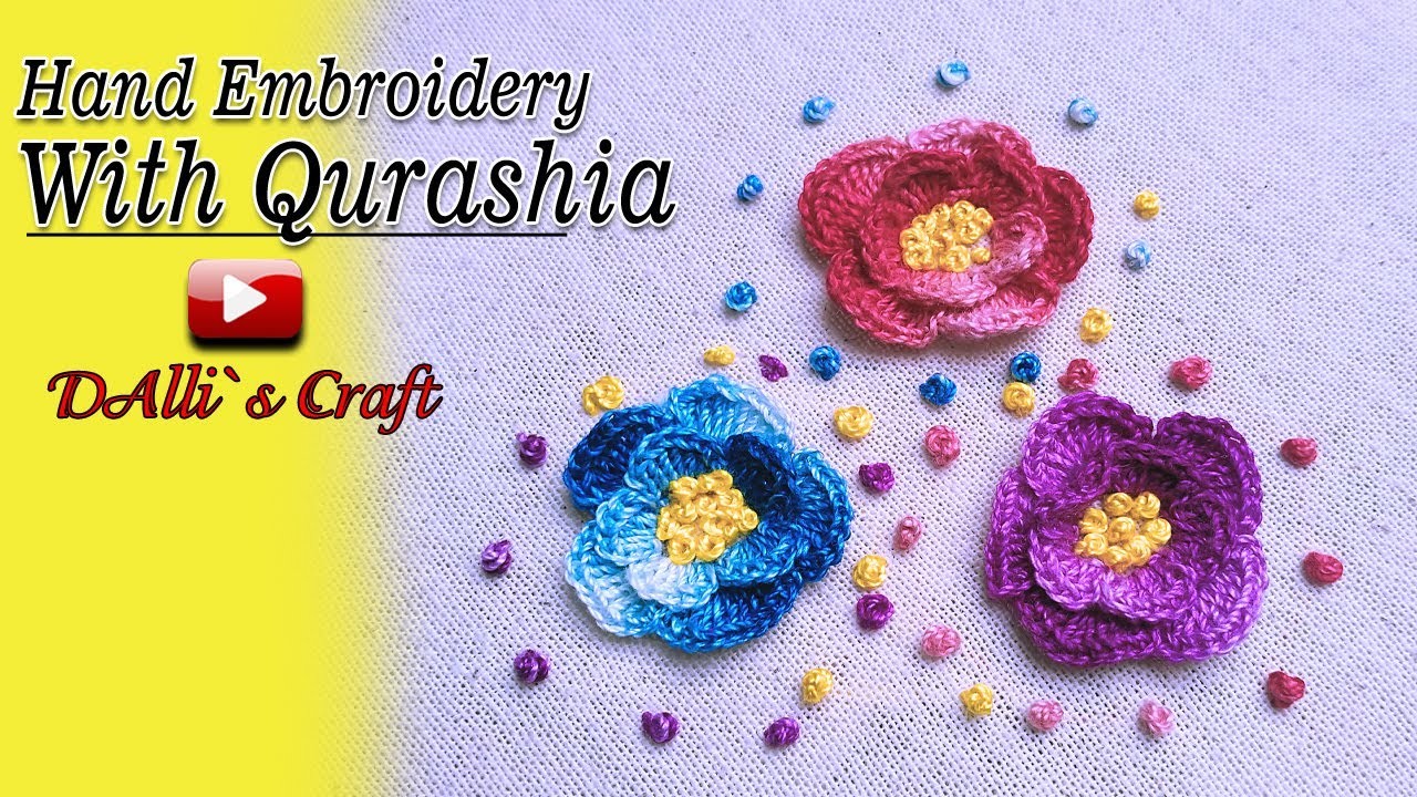 Design Of qurashia, Designing on ladies Shirts, Hand Embroidery, Dallis ...