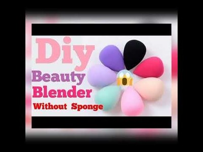 Diy beauty blender without sponge . Like , share and subscribe ❤️