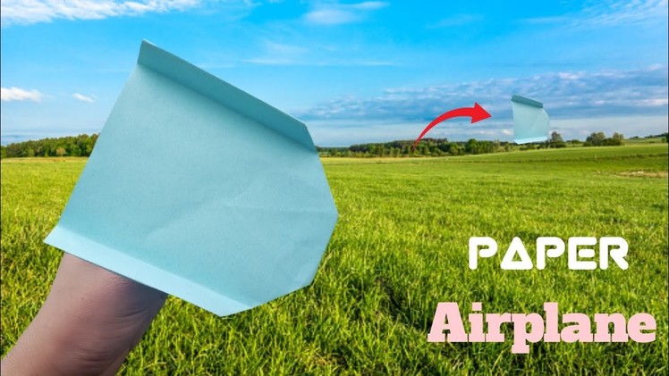 DIY New Paper Airplane | Best Paper Airplane | oragmi