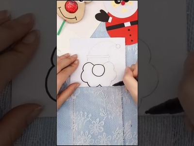 DIY Paper Santa Claus - Amazing Paper Craft Ideas