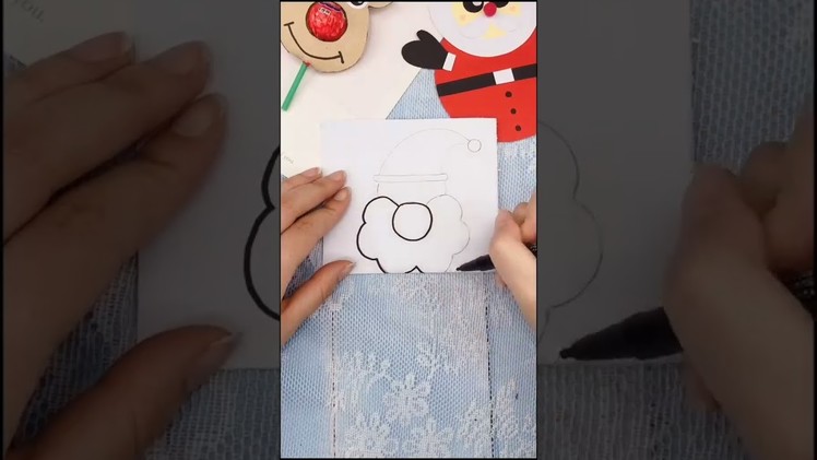 DIY Paper Santa Claus - Amazing Paper Craft Ideas